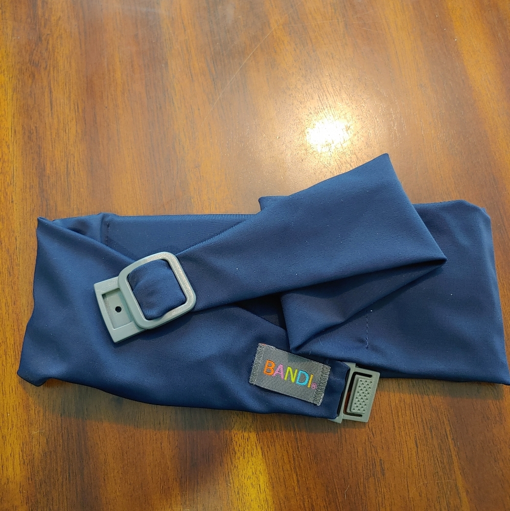 Bandi Travel/Running Belt, Large, Navy